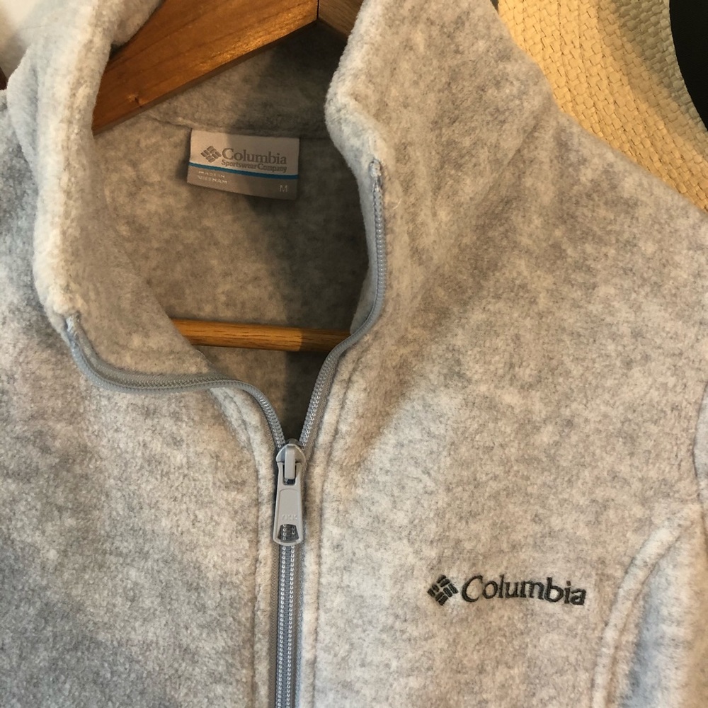 Columbia Fleece Vest Size M - Picture 2 of 3